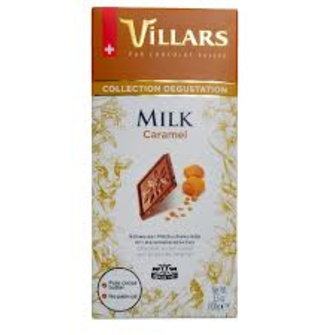 VILLARS CHOCOLATE MILK CARAMEL 100G